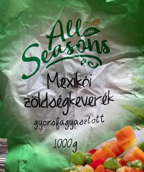 Mexikoi zöldségkeverék