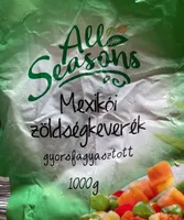 Mexikoi zöldségkeverék