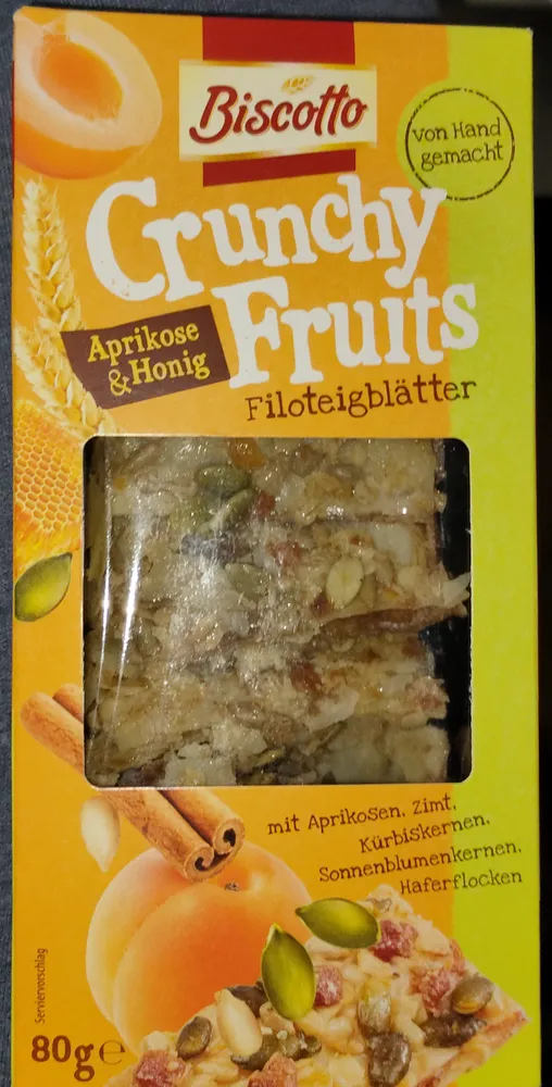 Crunchy Fruits - Aprikose & Honig
