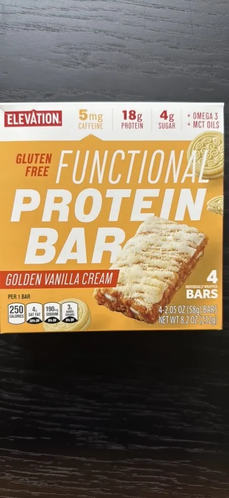 FUNCTIONAL PROTEIN BAR Golden Vanilla Cream