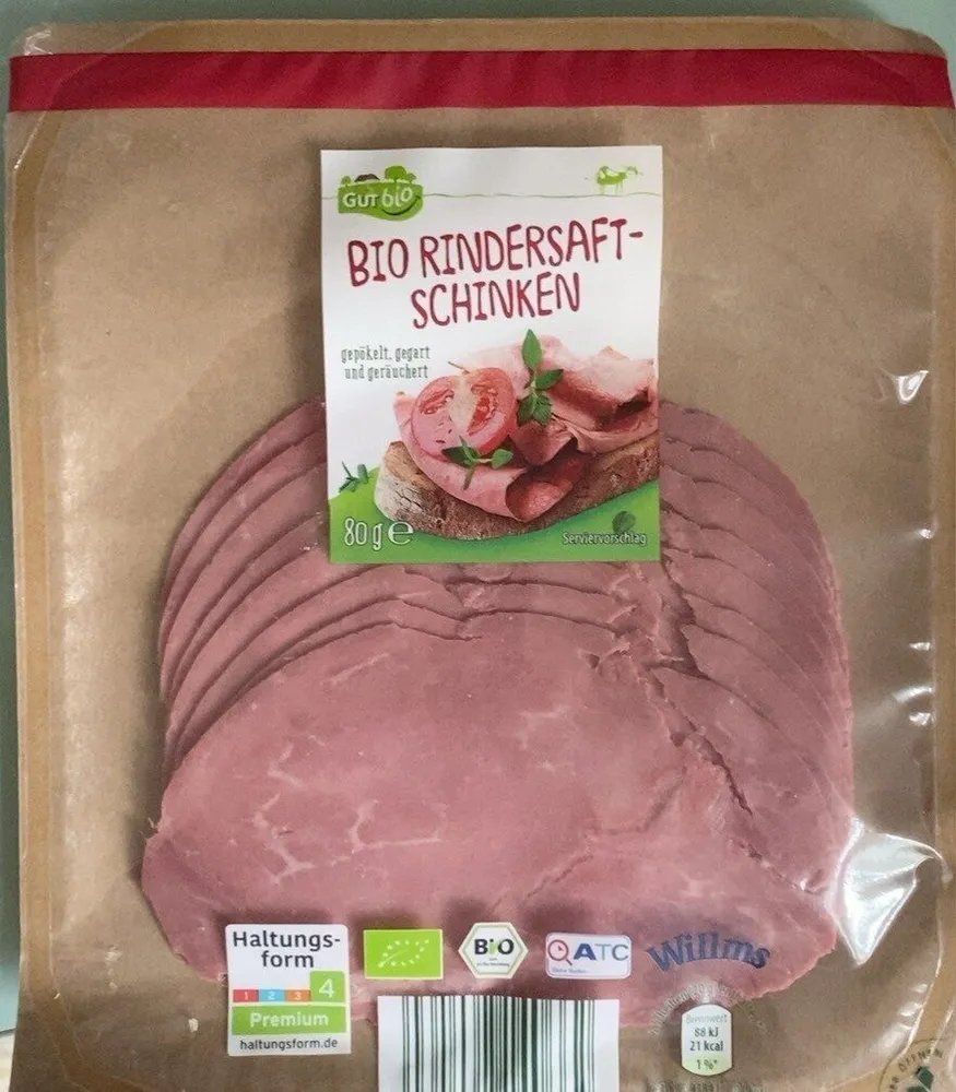 Bio Rindersaft Schinken