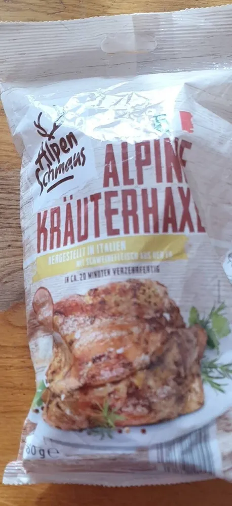 Alpine Kräuterhaxe