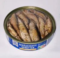 Geräucherte Sprotten in Rapsöl