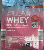 CLEAR WHEY ICE TEA PEACH GESCHMACK