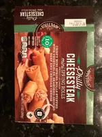 Philly Cheesesteak Mini Spring Rolls