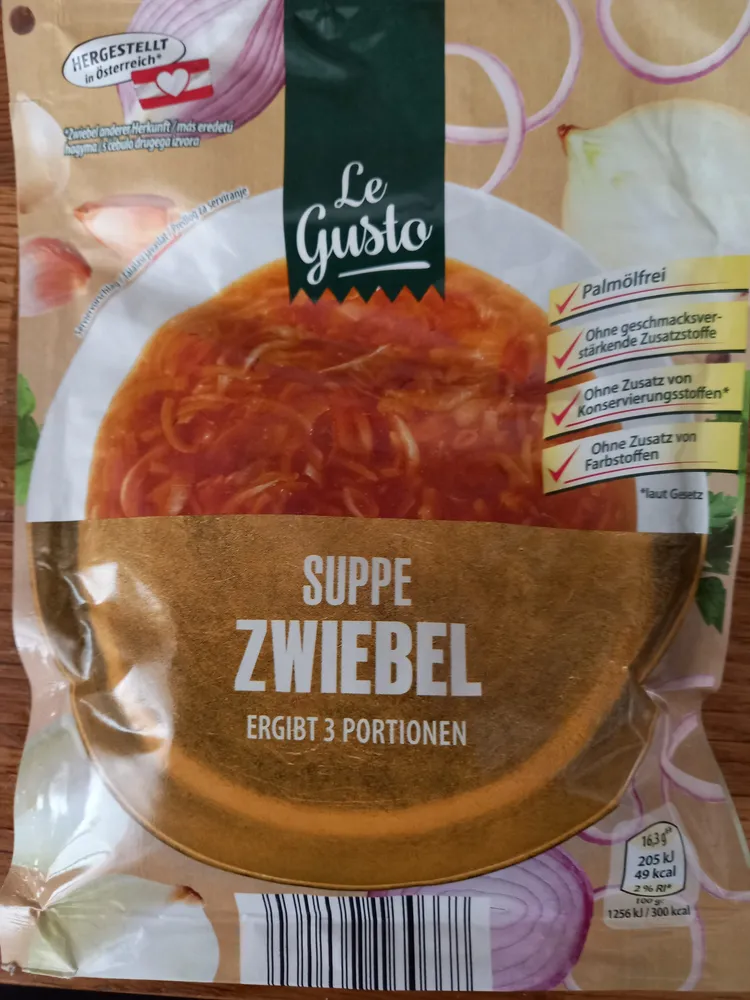 Zwiebelsuppe