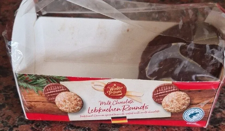 Milk Chocolate Lebkuchen Round