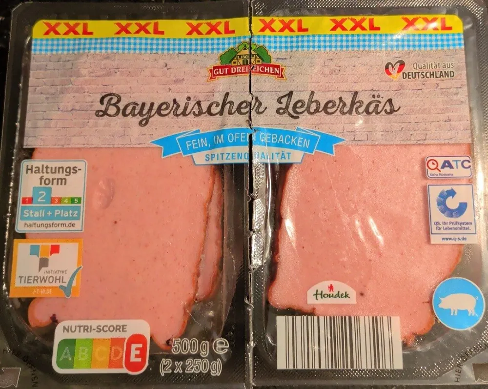 Bayerischer Leberkäs XXL, fein