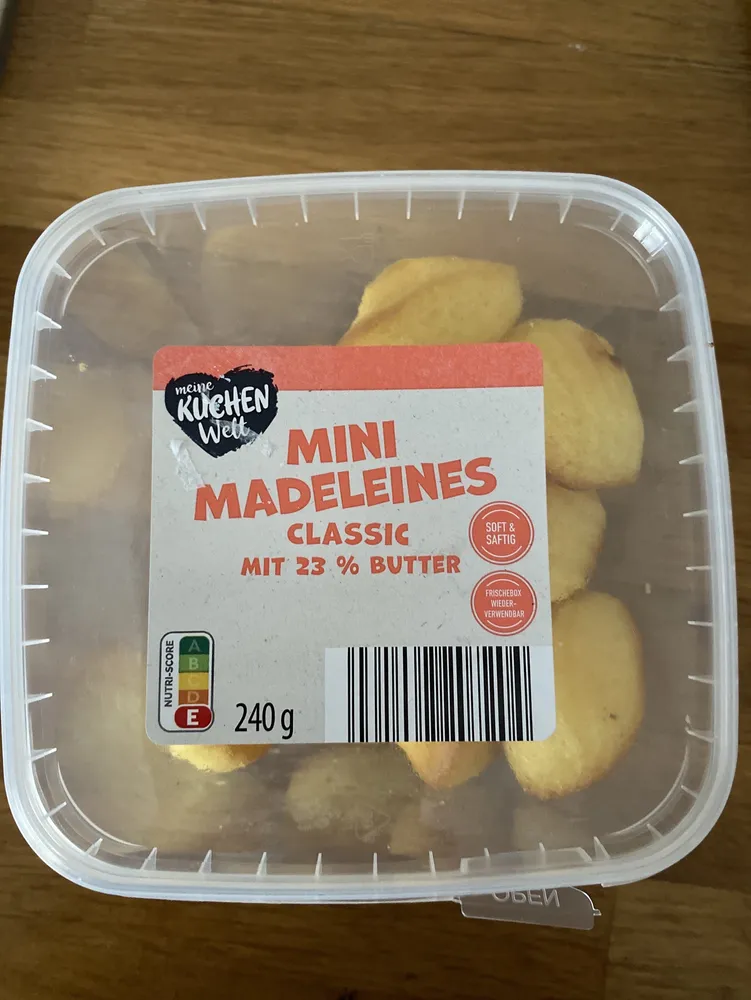 Mini-Madeleines Classic