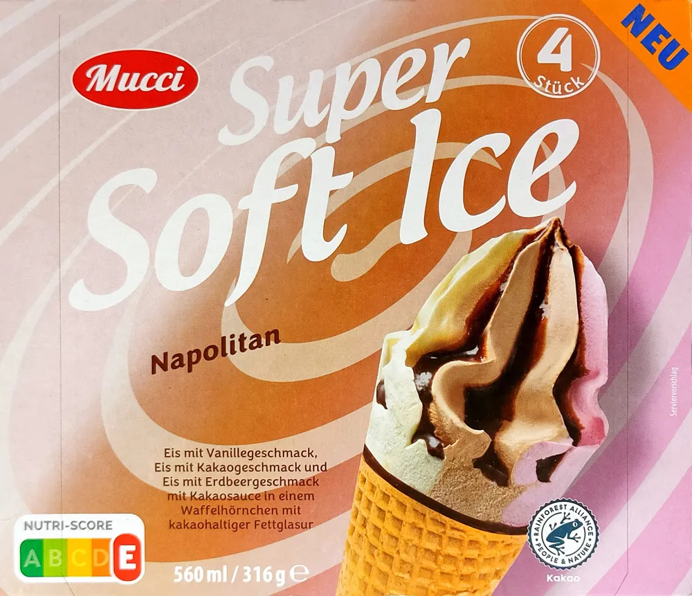 Super Soft Ice - Napolitan