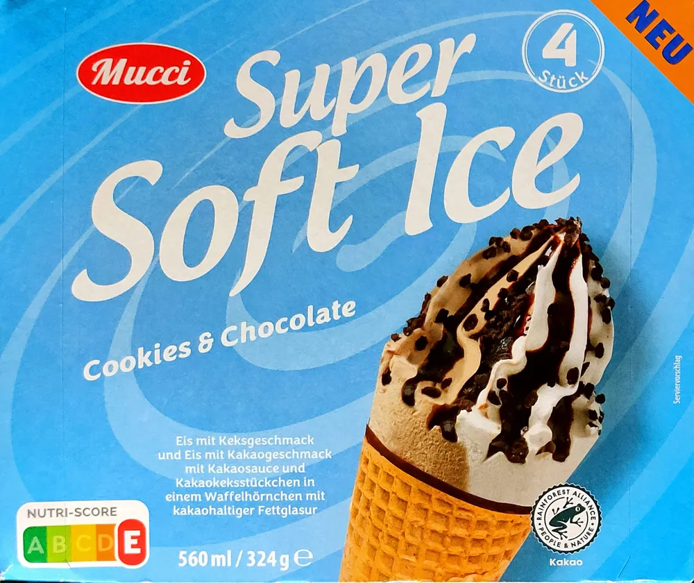 Super Soft Ice - Cookies & Chocolate