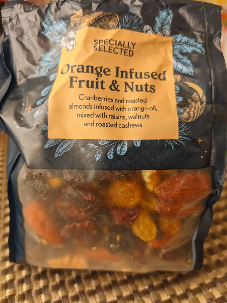 Orange Infused Fruit & Nuts