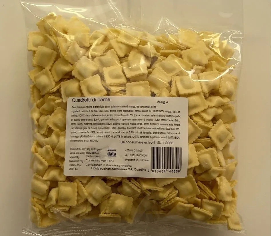Quadrotti di carne