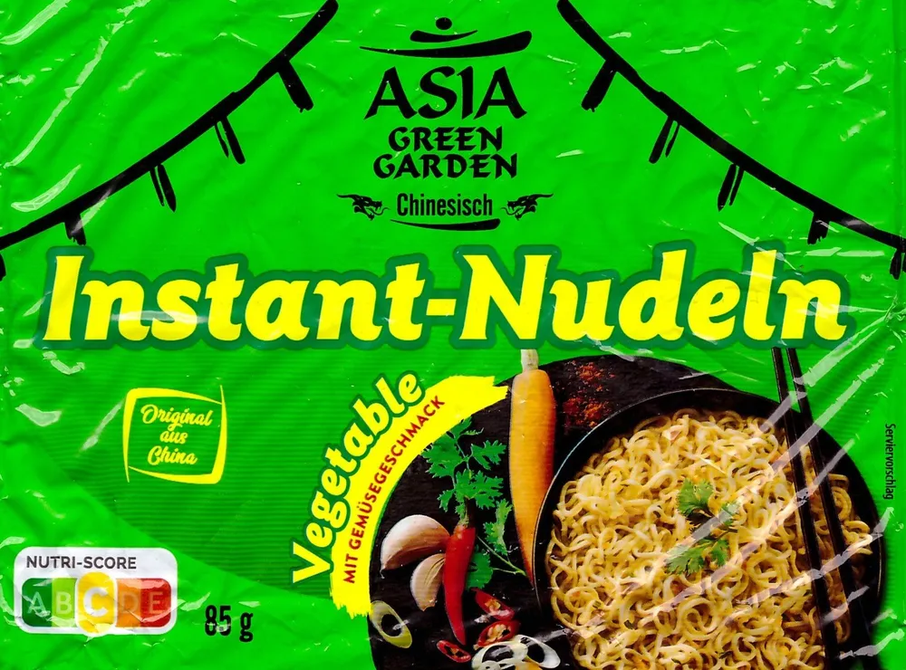 Instant-Nudeln Vegetable