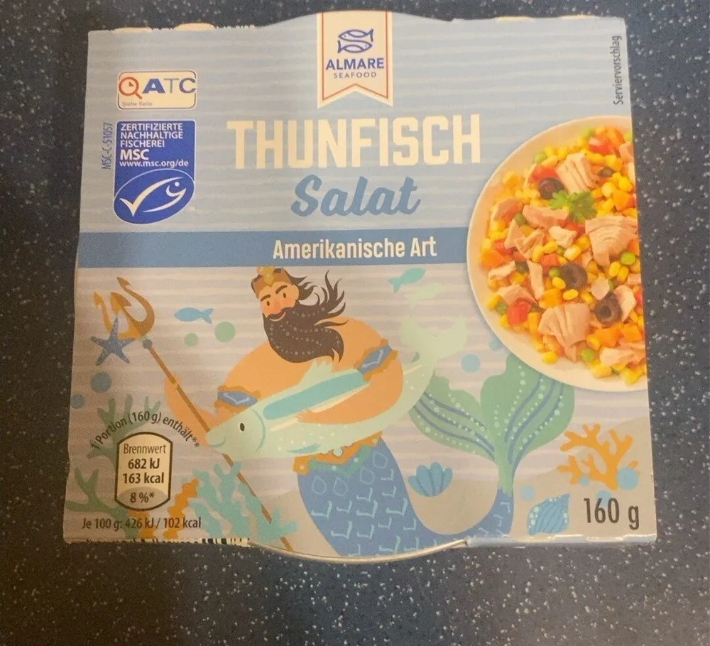 Tunfisch Salat Amerikanische Art