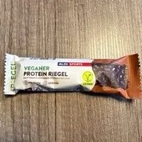 VEGANER PROTEIN RIEGEL SALTY PEANUT GESCHMACK MIT KARAMELLTIGER GLASUR