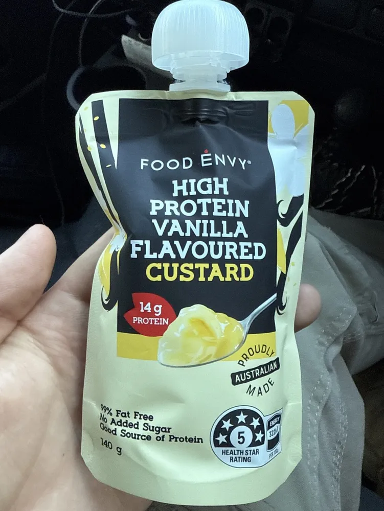 High Protein Vanilla Flavoured Custard