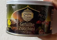 Gefüllte Zucchini mit Reis