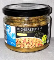 Kichererbsen nach griechischem Rezept mit Curry