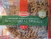 Wholemeal Spirals (Pasta)