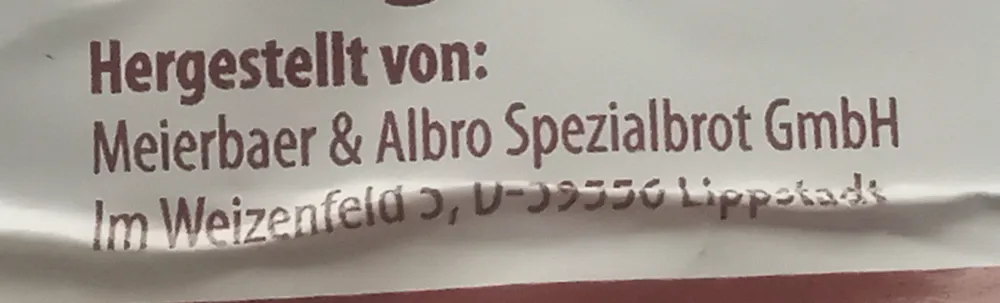 Eiweißbrot
