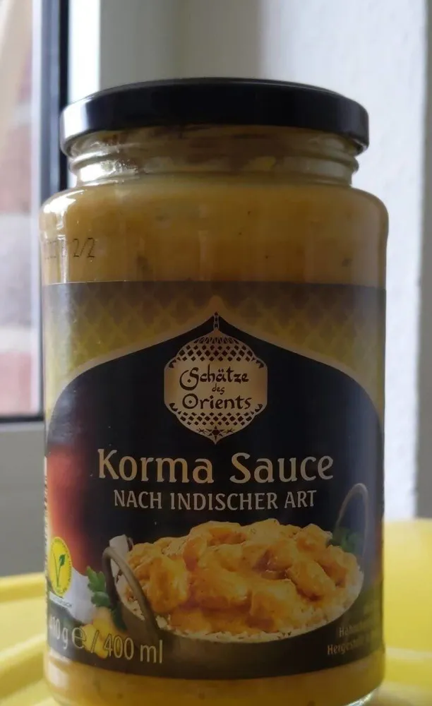 Korma Sauce nach indischer Art