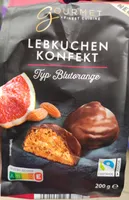 Lebkuchen Konfekt Typ Blutorange