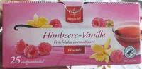 Himbeere Vanille Früchtetee aromatisiert