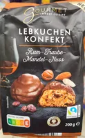 Lebkuchen Konfekt Rum Traube Mandel Nuss