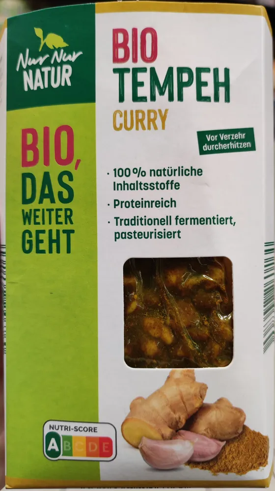 Bio tempeh curry