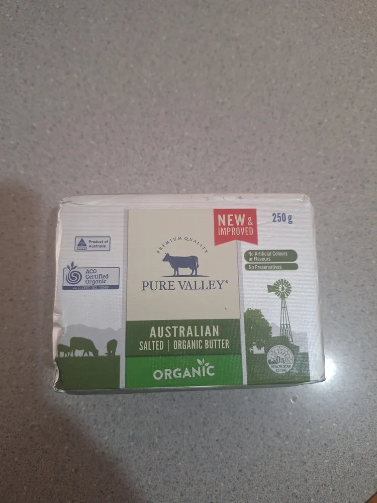 Salted Organic Butter