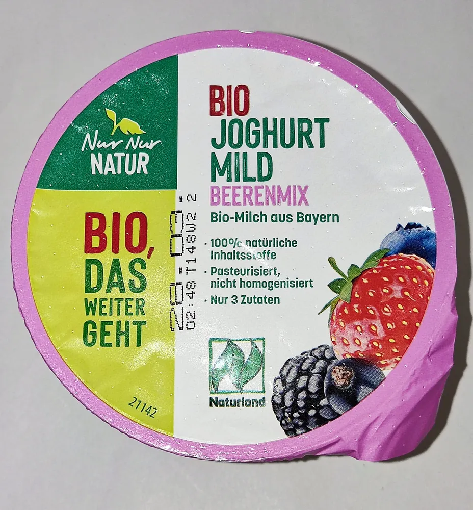 Bio-Joghurt mild - Beerenmix