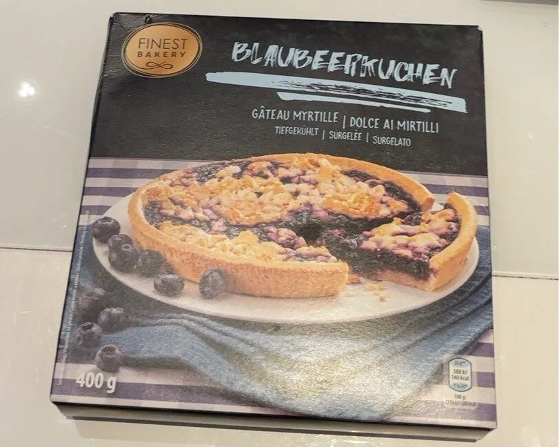 Blaubeerkuchen -dolce ai mirtilli