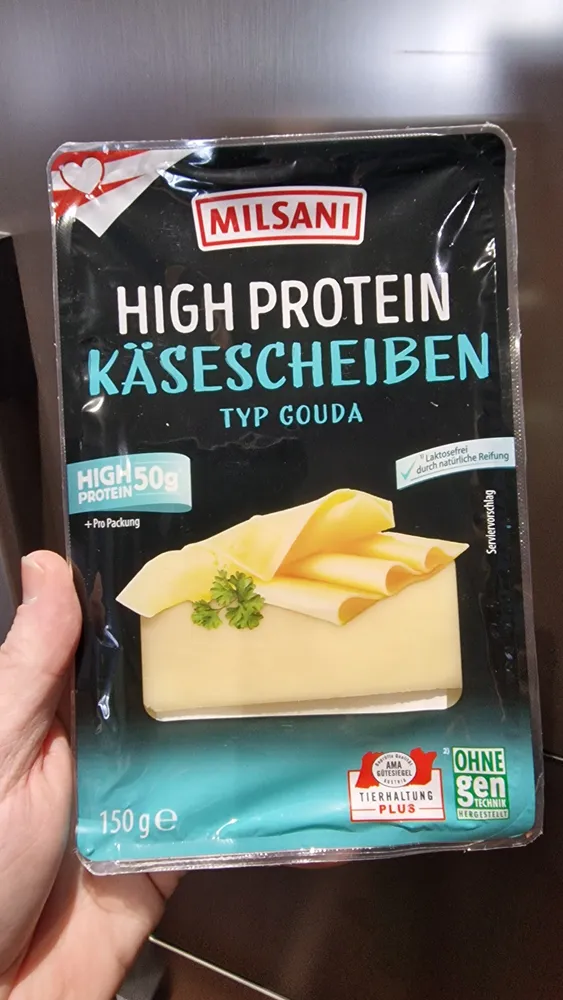High Protein Käsescheiben