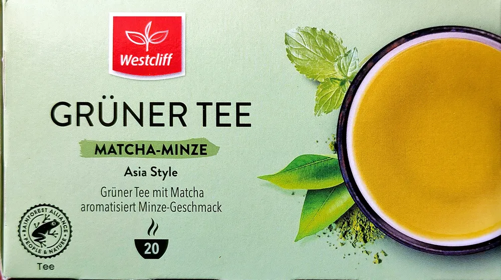 Grüner Tee - Matcha-Minze