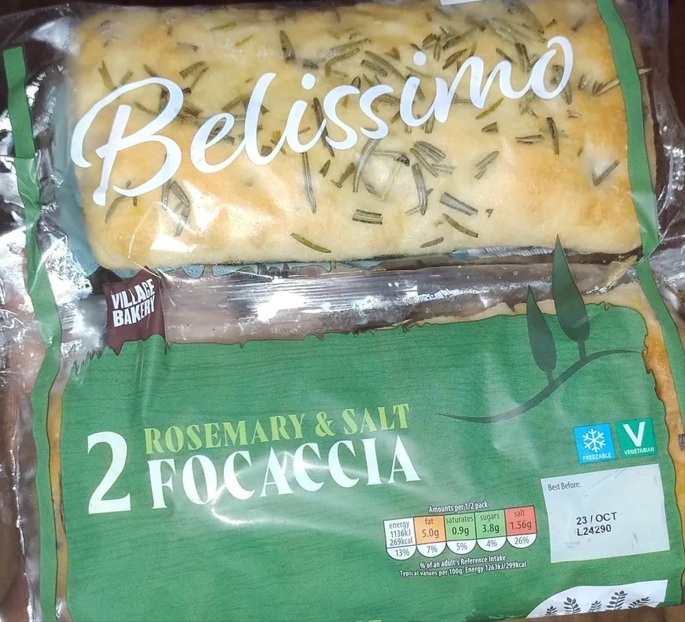 Rosemary & Salt Focaccia