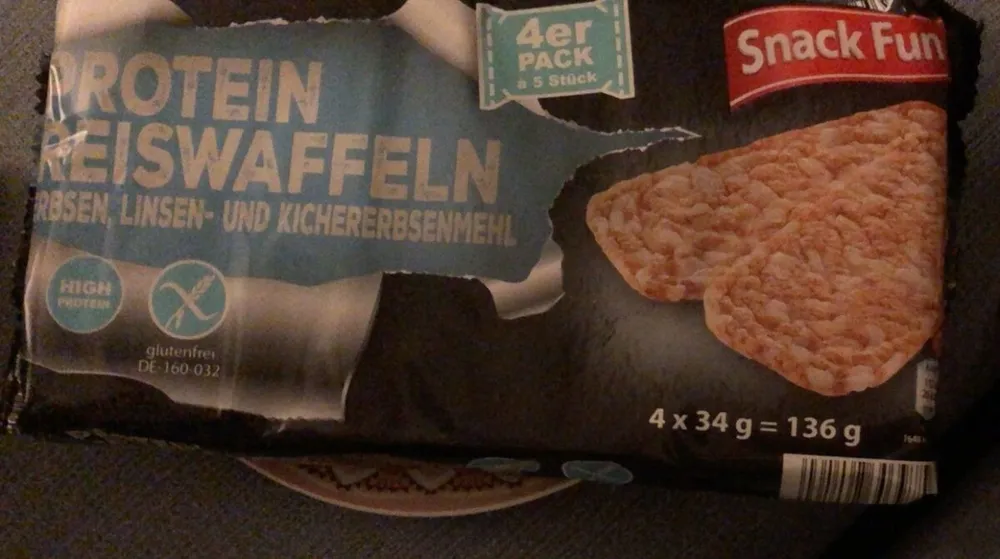 Protein reiswaffeln