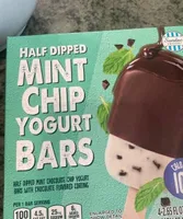Sundae shoppe half dipped mint chip bar