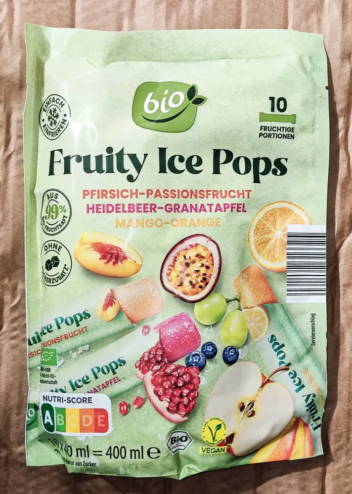 Fruity Ice Pops