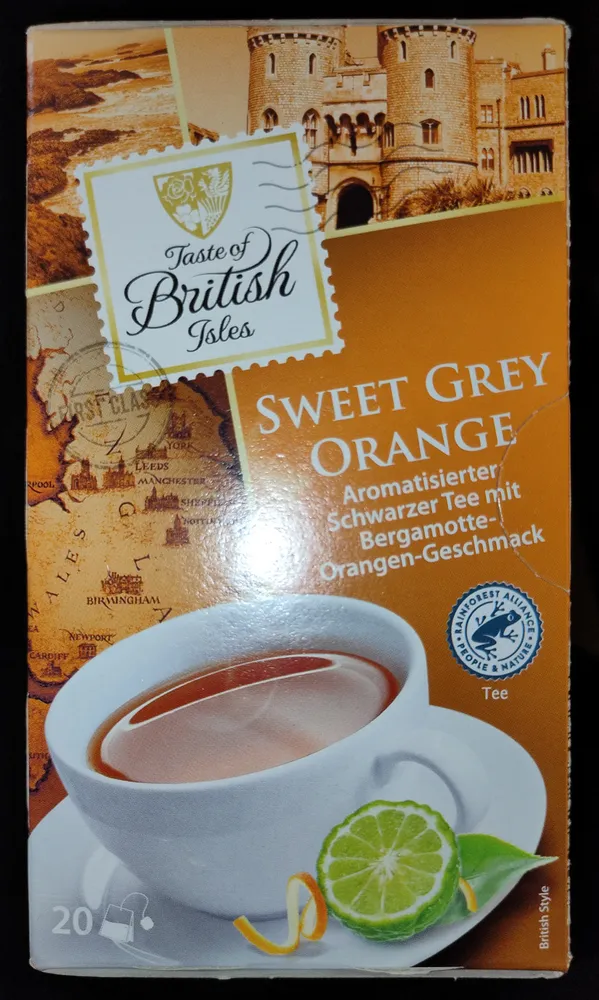 English Tea - Sweet Grey Orange