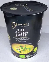 Bio-Linsensuppe mit orientalischen Gewürzen
