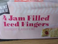 Jam Filled Iced Fingers
