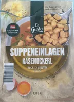 Suppeneinlagen Käsenockerl