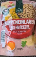 Suppeneinlagen Lebernockerl