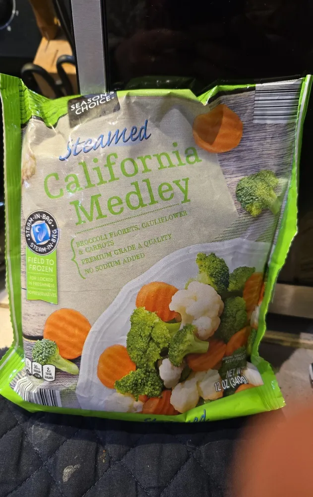Steamed California Medley