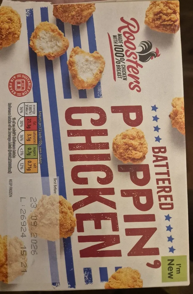 Battered Poppin' Chicken