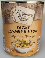 Dicke Bohnen-Eintopf mit Bauchspeck