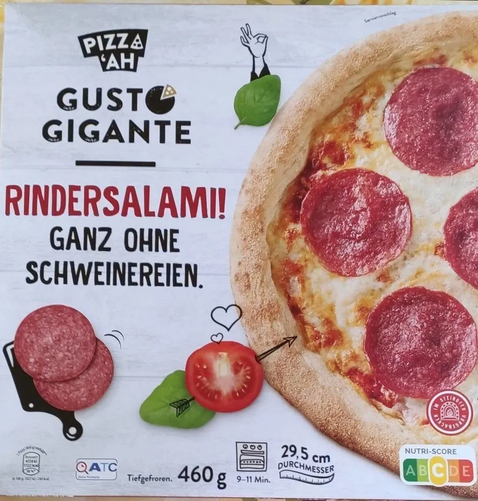 Gigante Pizza - Rindersalami