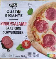 Gigante Pizza - Rindersalami