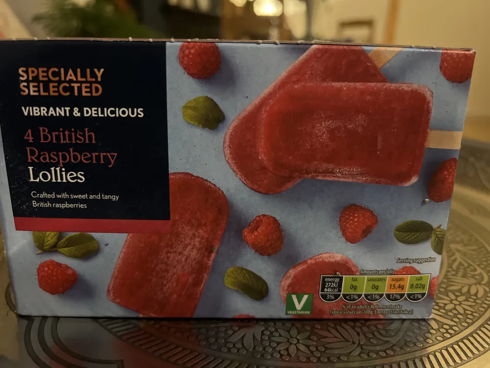 British Raspberry Lollies